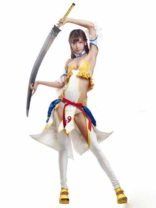 “小林志玲”陈潇超性感COS欣赏 豪乳露底看着好羞射