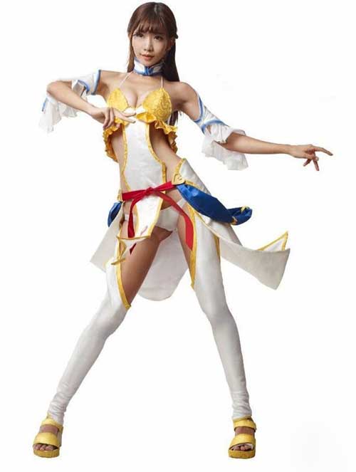 “小林志玲”陈潇超性感COS欣赏 豪乳露底看着好羞射