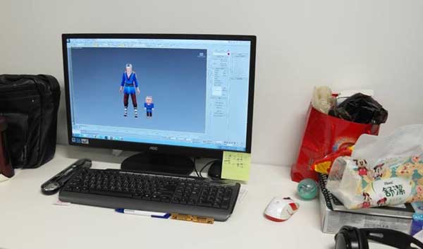 零食很多 《新武林群侠传》开发环境实拍