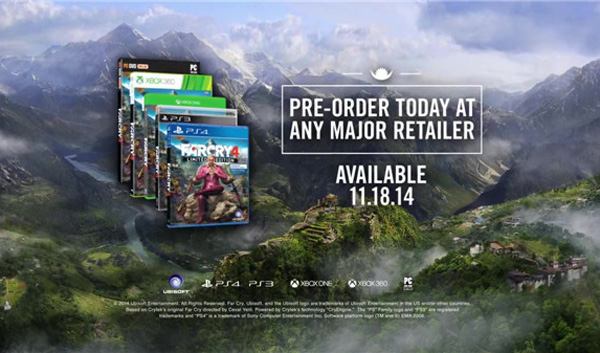 喜马拉雅再起云涌！《孤岛惊魂4》最新电视广告欣赏