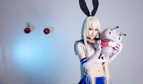 舰队Collection岛风COS集锦 俏皮软妹萌化人心！