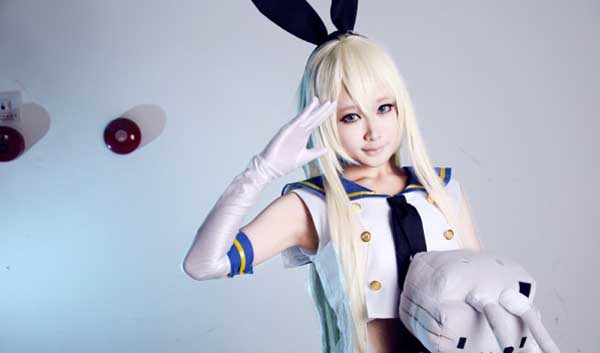 舰队Collection岛风COS集锦 俏皮软妹萌化人心！