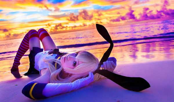 舰队Collection岛风COS集锦 俏皮软妹萌化人心！