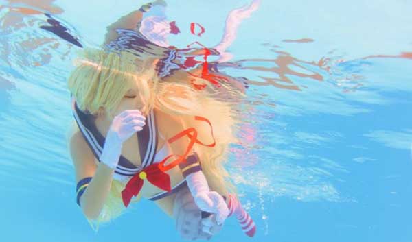 舰队Collection岛风COS集锦 俏皮软妹萌化人心！