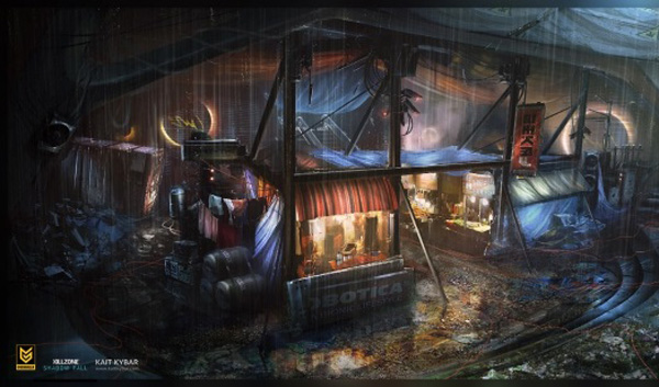 杀戮地带:影落概念艺术图 破败废墟记录残酷战争！