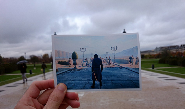 刺客信条:大革命游戏场景PK巴黎街景