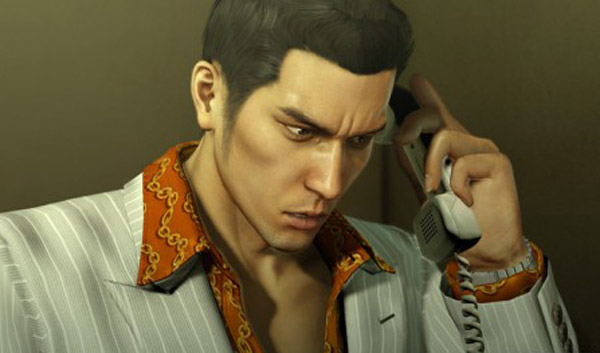 如龙0新图赏 桐生一马意淫黑丝妹