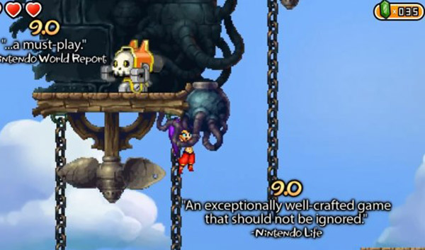 魂斗罗团队打造！桑塔与海盗的诅咒WiiU版预告