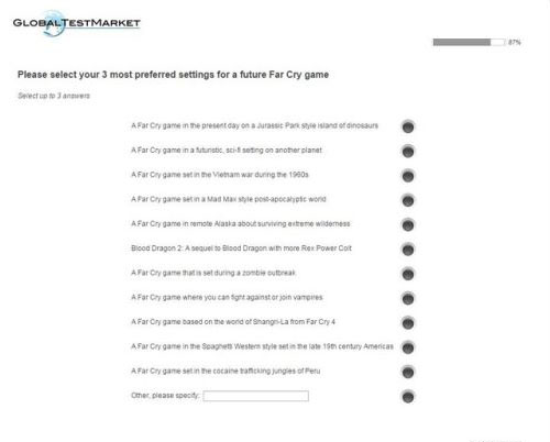 《孤岛惊魂5》将回侏罗纪或可与恐龙对打