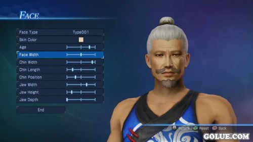 《真三国无双7:帝国》捏人系统非常精细