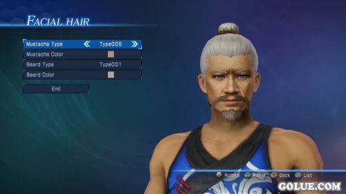 《真三国无双7:帝国》捏人系统非常精细