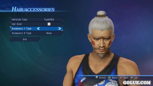 《真三国无双7:帝国》捏人系统非常精细