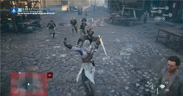 《刺客信条:大革命》BUG不断 人脸消息只剩眼珠