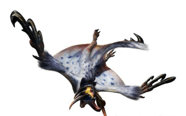 《怪物猎人4:终极版》出了新怪物 体格非常的巨大