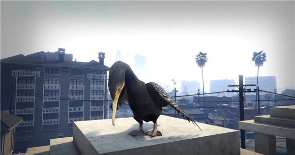 《侠盗猎车手5》上演鸟人大冒险 男主飞上万米高空
