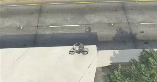 《侠盗猎车手5（GTA5）》单车特技视频 游戏的另类玩法