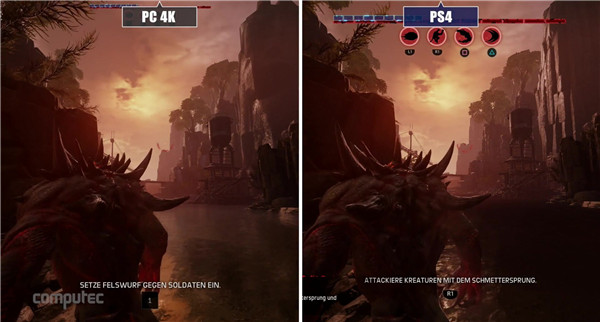 《进化》演示视频画质对比 4K画面轻松登顶