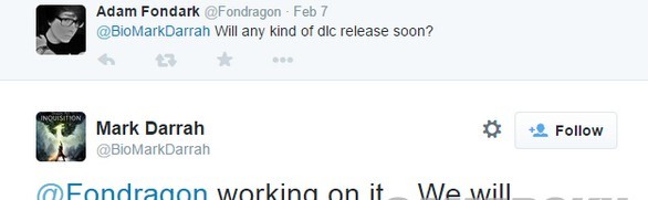 《龙腾世纪:审判》DLC即将放出 期待吧！