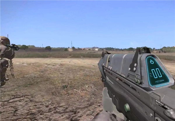 《武装突袭3》光环Mod 士官长带你进入严肃世界