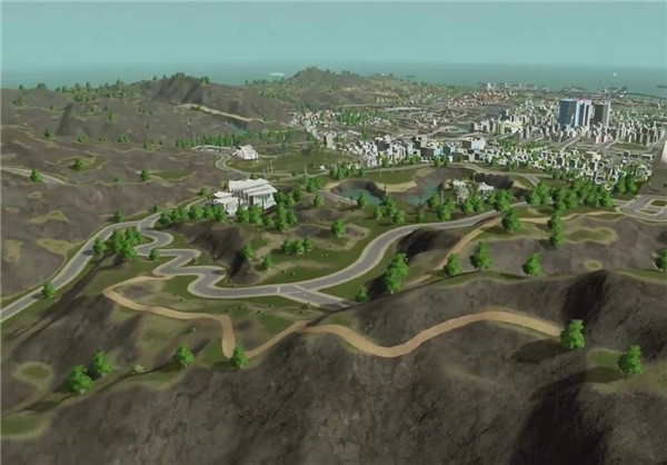 《城市:天际线》打造《GTA5》 洛圣都神还原