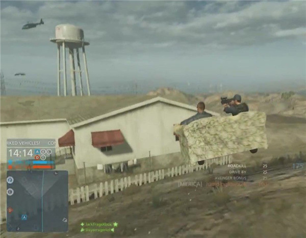 《战地：硬仗》最新彩蛋 驾驶沙发悠闲杀敌