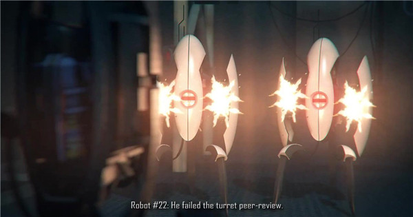 《传送门2》最新MV 忧伤的炮塔机器人