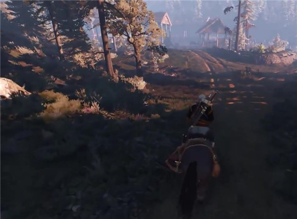 《巫师3:狂猎》新演示白狼铁骑割杀