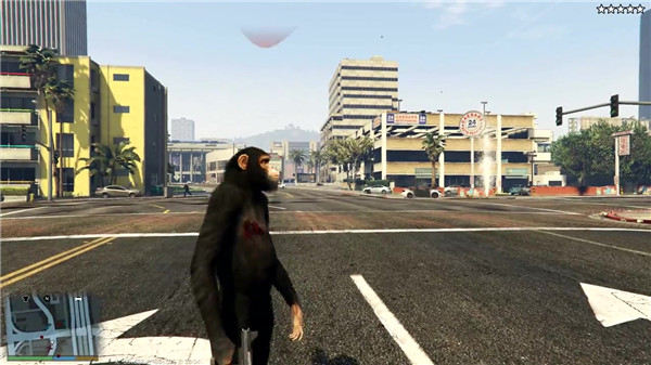 《侠盗猎车手5》MOD飞猴射车 娱乐性提升