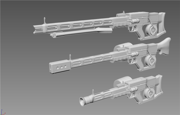 《辐射4》mod正在开发  涡轮步枪mod设计图抢先看
