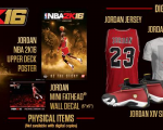 《NBA 2K16》“迈克尔乔丹特别版”物品清单曝光