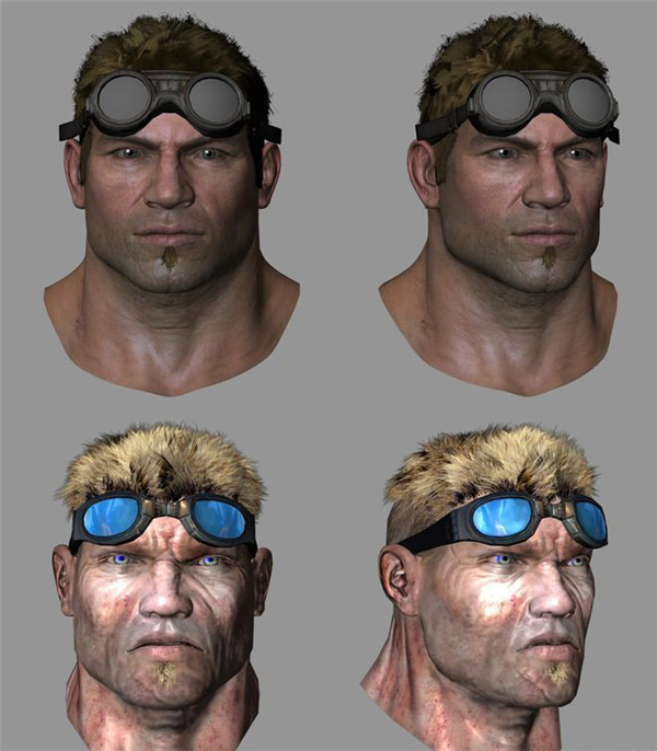 《战争机器4》人物设计图 新角色JD和Kait现身