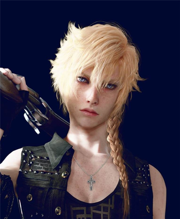 《最终幻想15》被恶搞：主角性别调换毫无违和感？