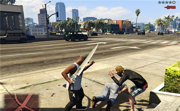 《GTA5》MOD：洛圣都使用最终幻想武器会怎样？