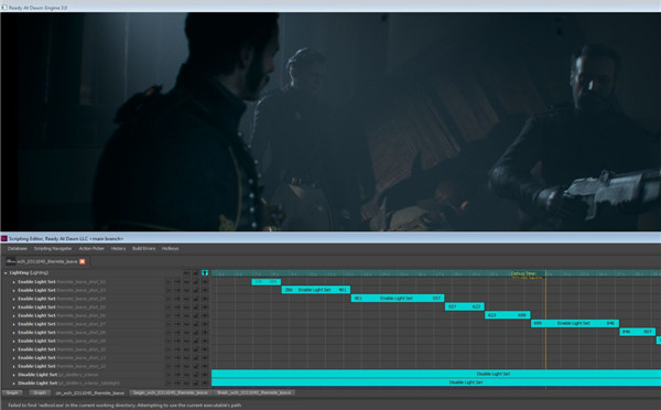 《教团1886》展示引擎 60FPS帧率运行