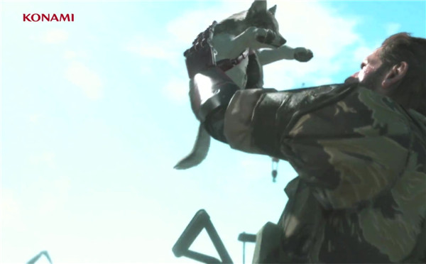 《合金装备5:幻痛》“钻石狗”介绍视频 一只最抢眼的狗！