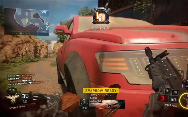 《使命召唤12:黑色行动3》PS4 BETA测试演示 感觉很美