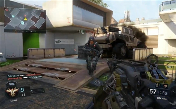 《使命召唤12:黑色行动3》PS4 BETA测试演示 感觉很美