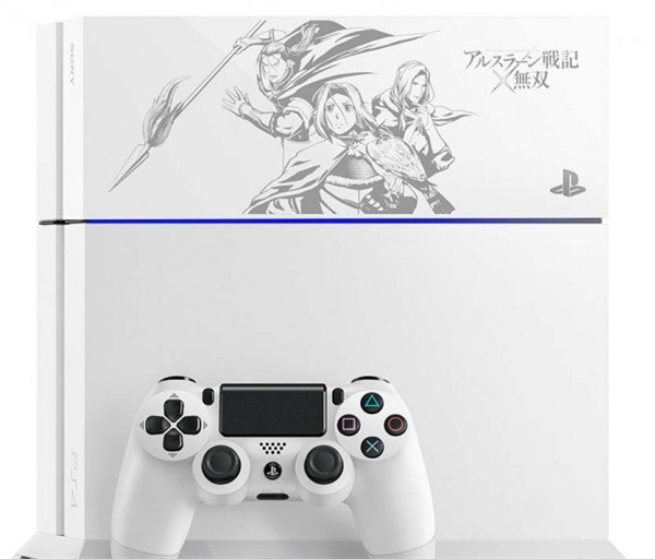 《亚尔斯兰战记X无双》限定版PS4主机黑白款曝光