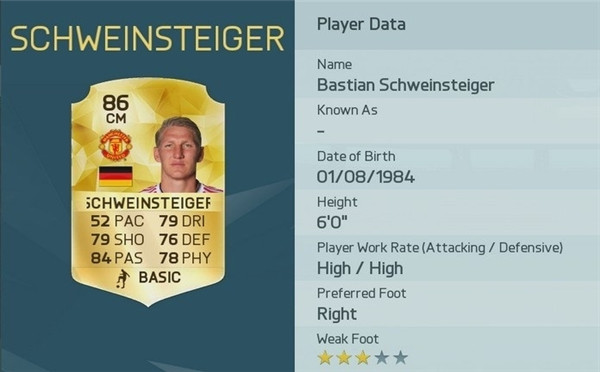 《FIFA 16》球员能力排行名单公布 9月22日发售