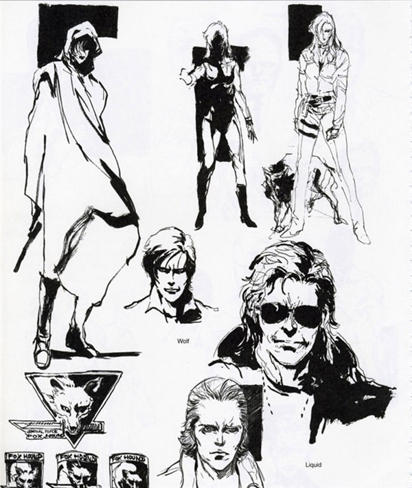 《合金装备》艺术概念图曝光：经典中的经典！