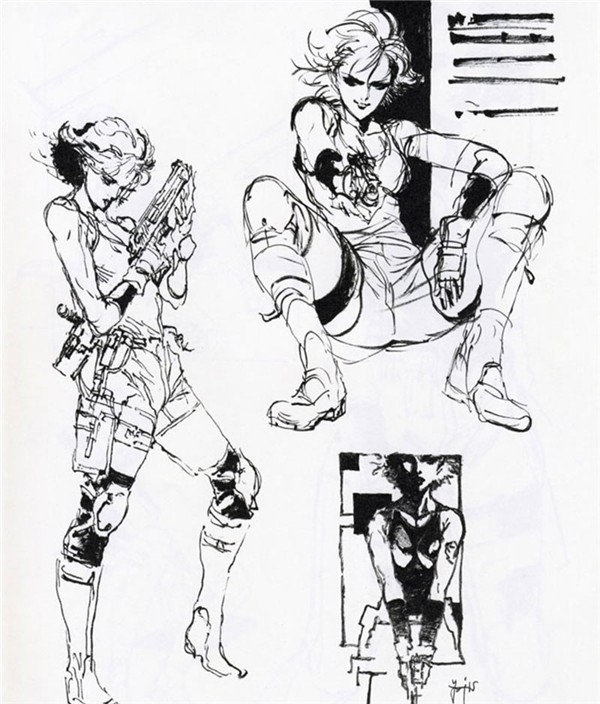 《合金装备》艺术概念图曝光：经典中的经典！