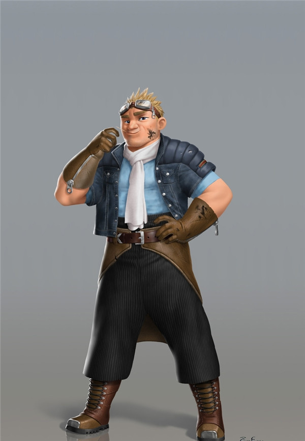 《最终幻想7》角色新造型曝光 卡通风格很不错