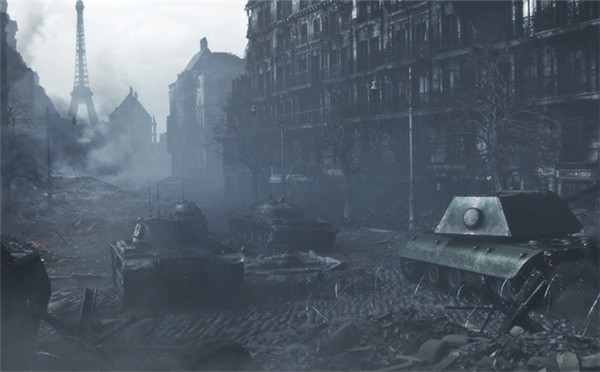 《坦克世界》卢比孔河震撼CG 巴黎城中坦克大战！