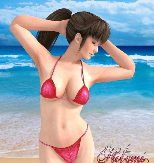 《死或生:沙滩排球3》9位角色概念图少衣示人 丰乳翘臀！