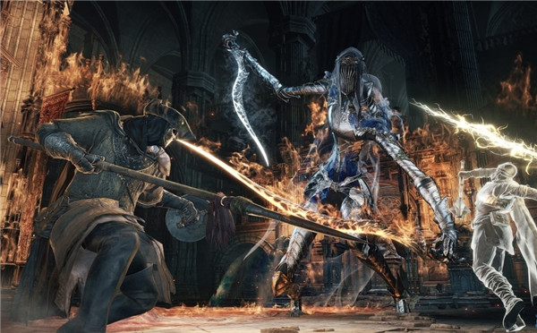 《黑暗之魂3》公布最新截图及原画 再战冰谷舞姬