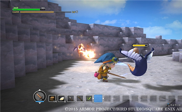 《勇者斗恶龙:建造者》最新实机演示截图 收集+制作+建造！