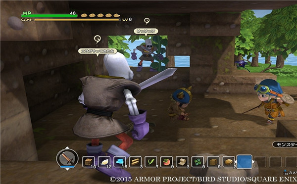 《勇者斗恶龙:建造者》最新实机演示截图 收集+制作+建造！