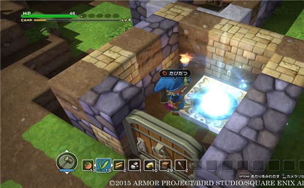 《勇者斗恶龙:建造者》最新实机演示截图 收集+制作+建造！