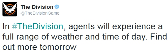 《全境封锁》最新视频：展示昼夜变化