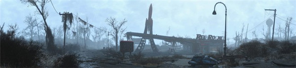 《辐射4》环境截图公布 Creation引擎展现荒凉世界